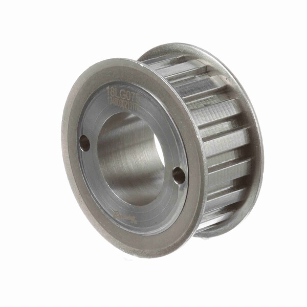 Steel Bushed Bore Gearbelt Pulley - 18LG075;BRO